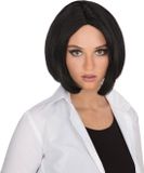 Bristol Novelty Ltd Bristol Novelty Womens/Ladies Centre Parting Wig (Black)