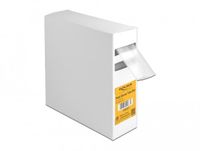 Delock Heat shrink tube box, Shrinkage ratio 2:1, 4 m x 25.4 mm transparent