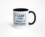 sublimatievoordeel Bol Grappige 'I Came I Saw I Made It Awkward' Mok