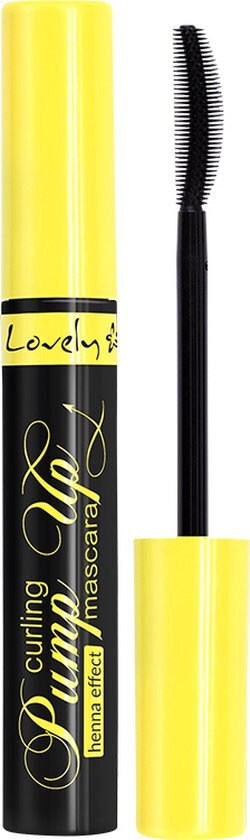 Lovely Pump Up Curling Henna Effect Mascara Zwart 8g