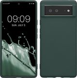 kwmobile telefoonhoesje geschikt voor Google Pixel 6 - Back cover in mosgroen