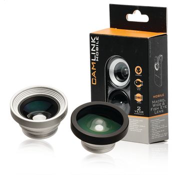 Camlink CL-ML30MWF Mobiele Telefoon Lens - Zwart/Zilver