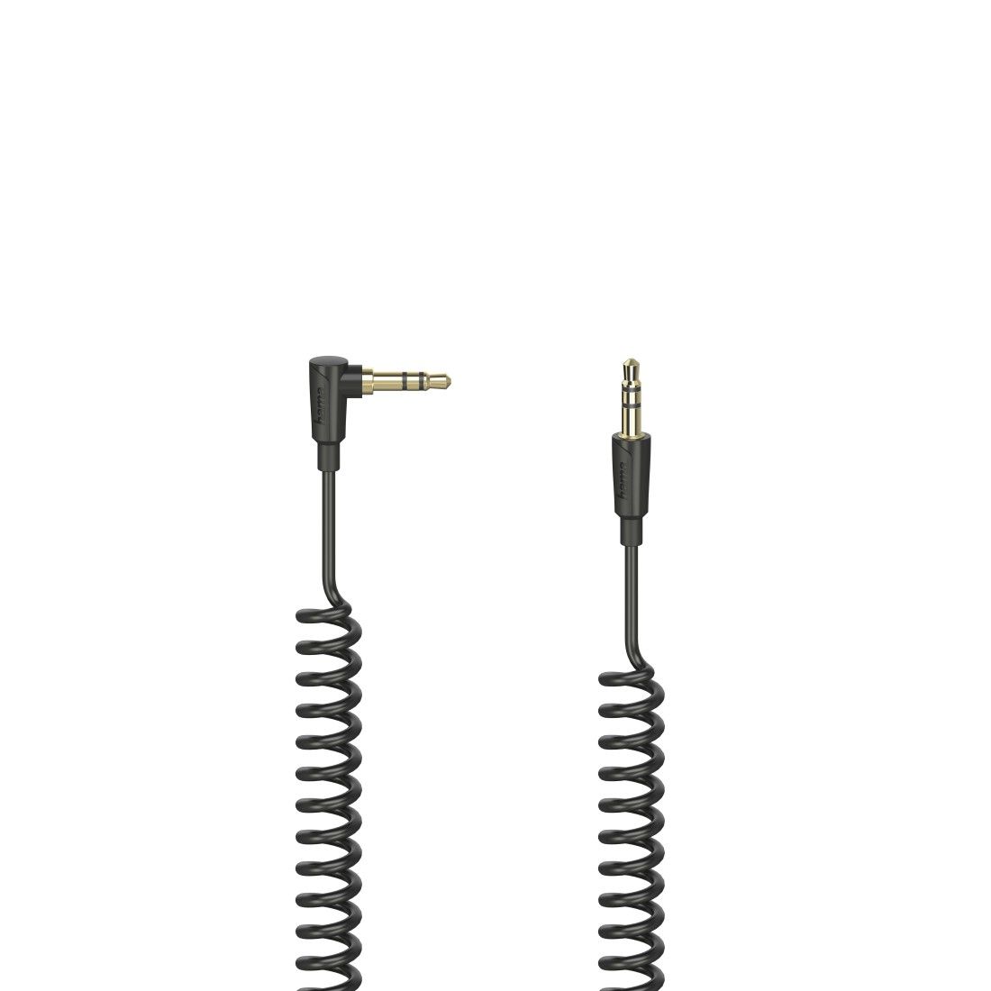 Hama Flexi-Slim Audio Kabel - 0.75m - 3.5mm - Zwart