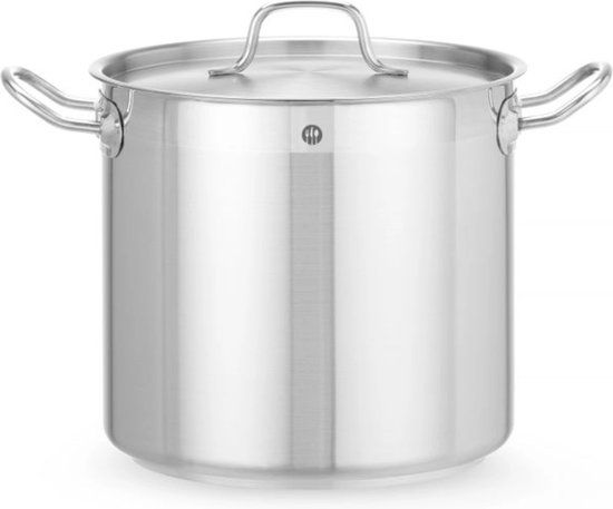 Hendi Kookpan - 10 liter - Ø 24 cm - Zilver
