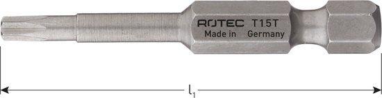 Rotec power-schroefbit, BASIC, T20x70mm
