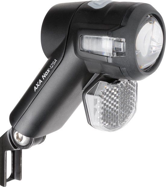 AXA Nox Sport 12 Lux - Fietslamp voorlicht - LED Koplamp - Zwart
