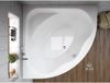 Badland STANDARD hoekbad 150 x 150 cm wit met styropor ombouw