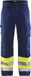 Blåkläder Werkbroek High Vis 1564-1811 - Marine/High Vis Geel - D128