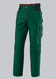 BP 1788 555 heren werkbroek van duurzaam gemengd weefsel medium groen/zwart, maat 44n