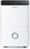 Pro Breeze Luchtontvochtiger met Smart App - 30 Liter per Dag Dehumidifier, Wifi, 4L Tank, incl Afvoerslang, 24 Uurstimer, Kinderslot - Mobiele Schimmelverwijderaar en Ontvochtiger