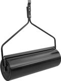 vidaXL Gazonroller - duwmodel - 63 L - ijzer - zwart
