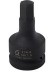 Sunex 560719 1-inch aandrijving 19 mm zeskantige driver socket