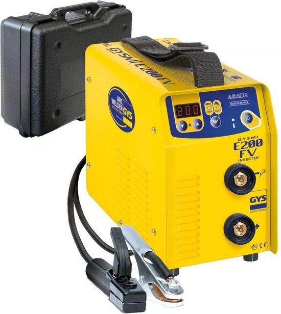 GYS Lasinverter GYSMI E200 FV 10-130/10-200 A | Elektrode lasapparaat