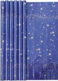 Clairefontaine cadeaupapier 'Star Paper' Blauw/Goud