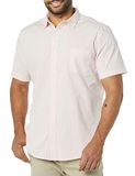 Amazon Essentials Heren Stretch Poplin Shirt met Korte Mouwen