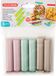 Plasticforte 6x afsluitclips / vershoudclips - 6 cm - keuken/voedsel zakjes afsluiten - Vershoudklemmen - vershoudknijpers