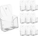 Relaxdays folderdisplay A5 - set van 10 - staand - wand