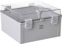 Tru Components TC-PSC-30x30x18 Schakelkast 300 x 300 x 180 ABS, Polycarbonaat Lichtgrijs 1 stuk(s)