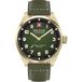 Swiss Military Hanowa SMWGA0001501 Greyhound Montre pour homme avec bracelet en cuir véritable Verre saphir