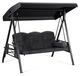 Toile de protection de remplacement pour hamac de jardin, en tissu Oxford noir