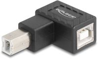 Delock USB 2.0 Adapter USB Type-B male to USB Type-B female 90° angled upwards