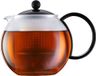 Bodum Assam Theemaker (kunststof zeef, kunststof deksel, 1.0 liter) zwart