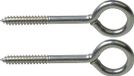 AMIG Schroefogen - 38x - staal - 40 mm - zilver