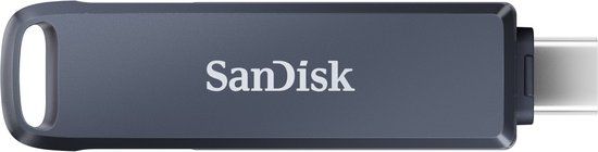 SanDisk iXpand USB flash drive 64 GB USB Type-C / Lightning 3.2 Gen 1 (3.1 Gen 1) Blauw