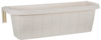 Bama Balkonbak 60x20x18.5 cm Wit