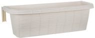 Bama Balkonbak 60x20x18.5 cm Wit