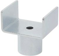 ProPlus Adapter Voor Potkrik Voor Caravans Staal Zilver