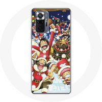 Maniacase Hoesje voor Xiaomi Redmi Note 10 Pro One Piece Eerste Kerstdag Anime Manga