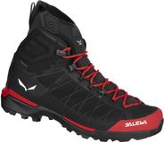 SALEWA Ortles Light Mid PtX Schoenen Mannen Zwart/Rood Maat 41