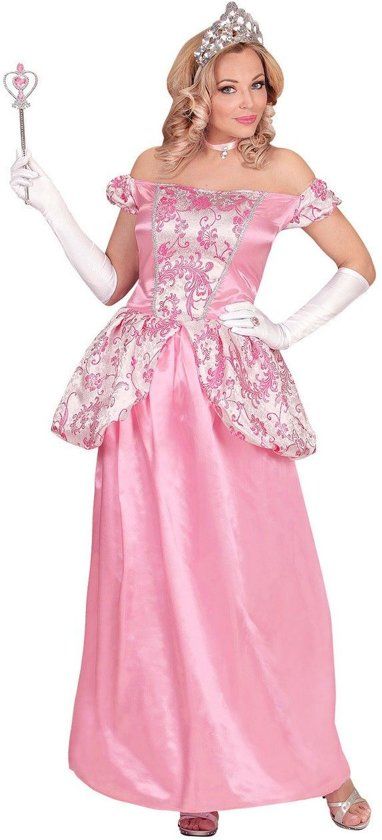 Widmann Koning Prins & Adel Kostuum Charmante Prinses Charissa Vrouw Small Carnaval kostuum Verkleedkleding