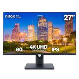 Nilox MONITEUR 27" NXM274KD11 IPS 4K 350 2HDMI DP USB 5MS écran d'ordinateur