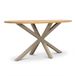 LUX outdoor living Cleve Cleve dining bartafel 6 personen | teakhout + aluminium | Natural Teak/beige | 240cm ovaal