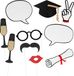 Boland Set photo props Graduation 'Yes! You did it!' - 10-delig