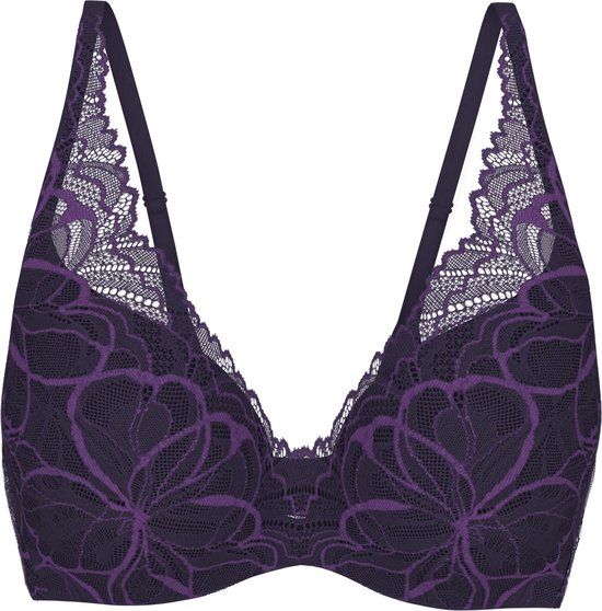 Triumph Body Make-Up Illusion Lace WP Dames Beha - Paars 75E