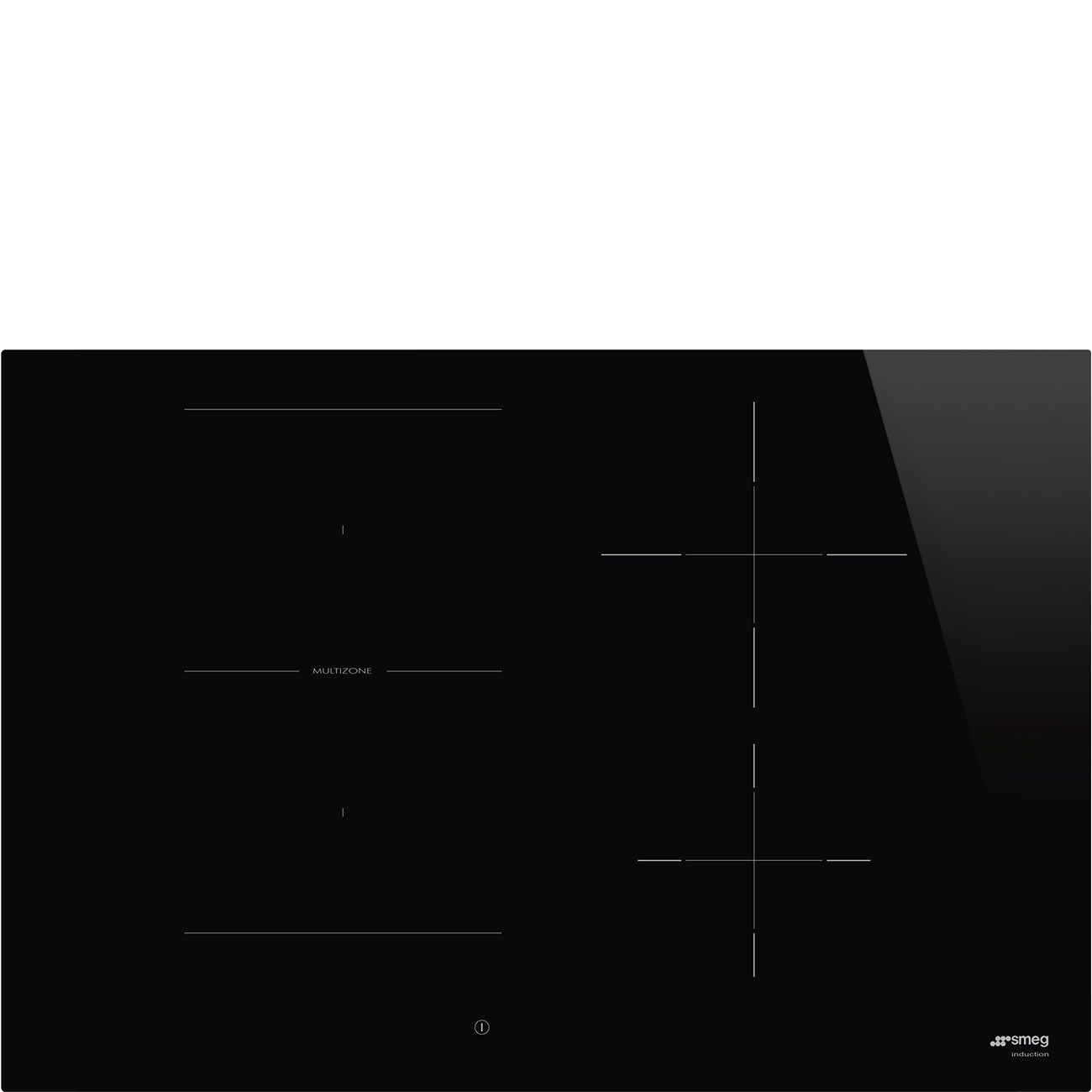 Smeg SI1M4744D - 75cm Built-in Induction Cooktop - Black