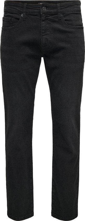 ONLY & SONS ONSWEFT Regular Black Jeans - Men's W36 X L32