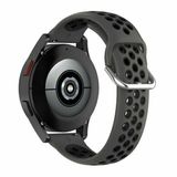 By Qubix Qubix - Siliconen sportbandje met gesp - Zwart - Geschikt voor Xiaomi Redmi Watch 5 Active / Redmi Watch 5 Lite