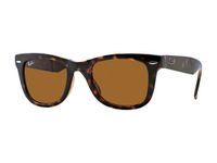 Ray-Ban Folding Wayfarer RB4105 710 - 54mm - Light Havana