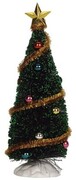 LEMAX Sparkling green christmas tree medium