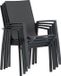 Lifestyle Garden Furniture Ultimate/Matara 220 cm dining tuinset 7-delig Grijs-antraciet
