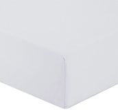 Laken Gabel - Hoeslaken van perkal, verschillende kleuren beschikbaar, 200 x 90 x 0,3 cm, parelmoer