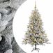 vidaXL Kunstkerstboom met kerstballen, 120 cm, 150 leds, warm wit