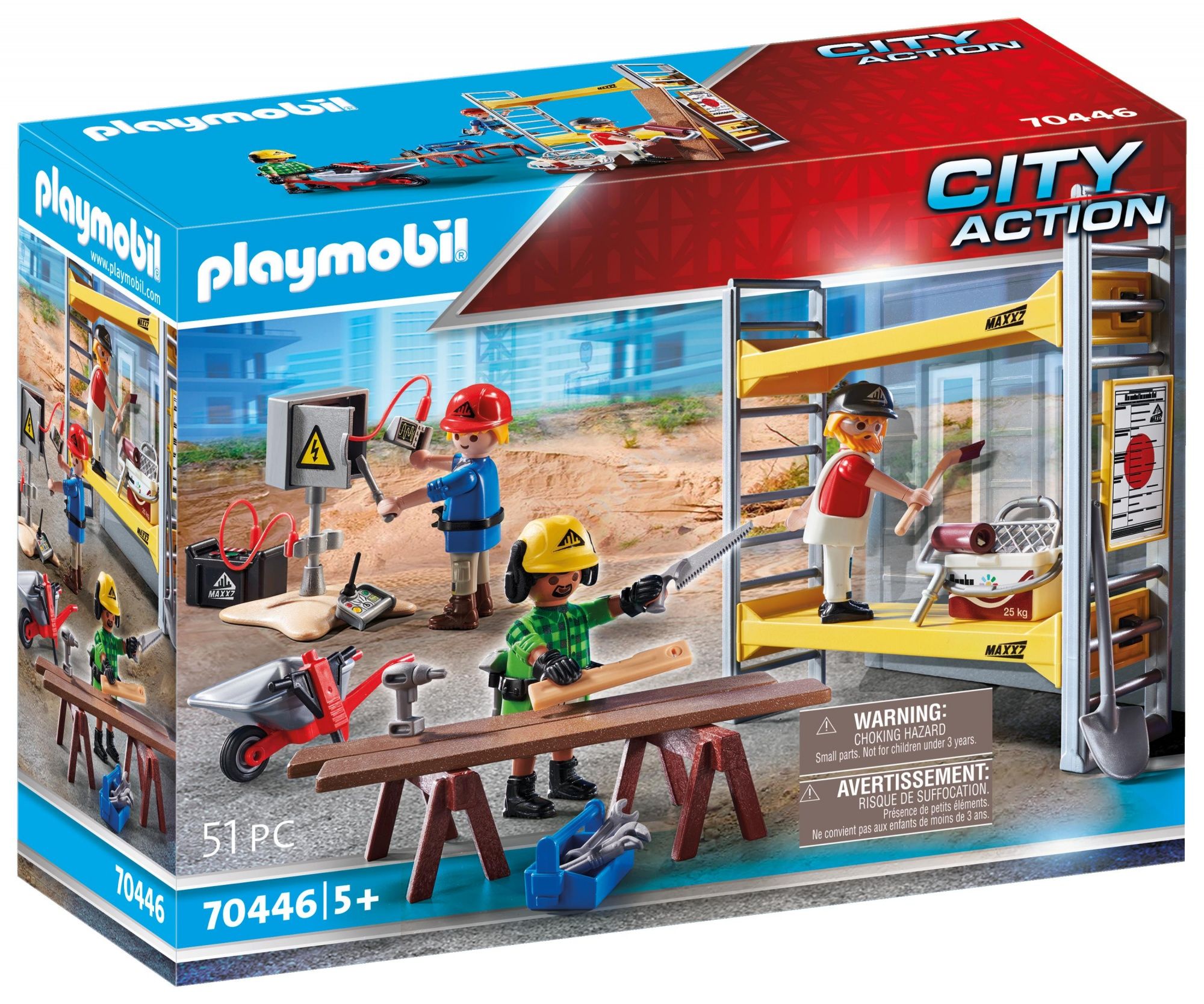 Playmobil 70446 City Action Stelling Werklieden