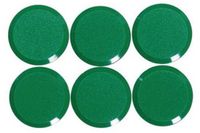 MAUL Magneet MAULpro rond 6 stuks groen