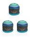 Cupcake Wollbiene Cupcake - 3 x 150 g breiwol - 450 g - voor breien en haken - Turkse wol met kleurverloop (blauw turquoise groen 3090)