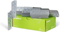 Alberts 846886 sparanker | links | sendzimir verzinkt | 32 x 32 x 170 mm | set van 25
